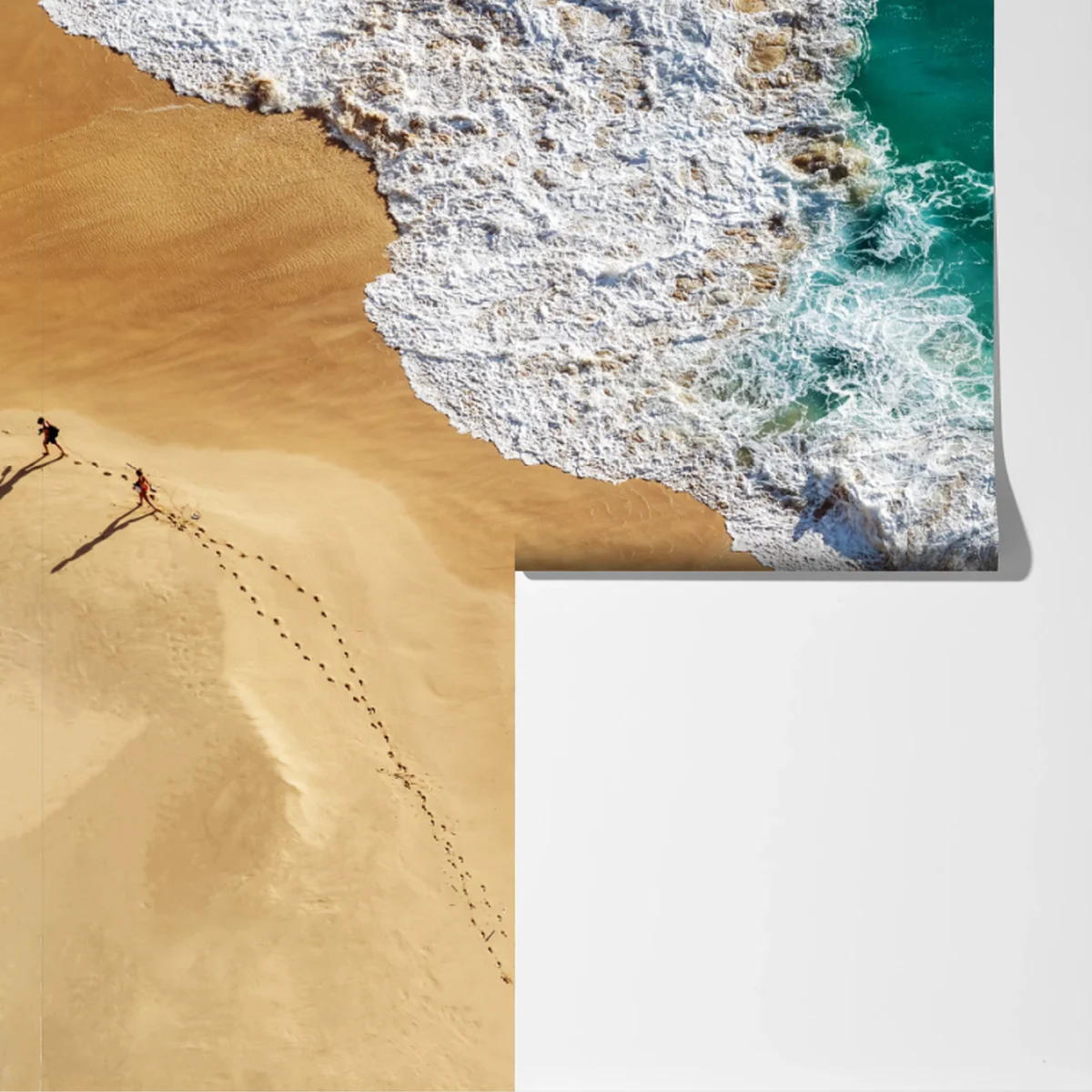 Fototapeta turkusowe fale na plaży Kelingking Fototapeta turkusowe fale na plaży Kelingking