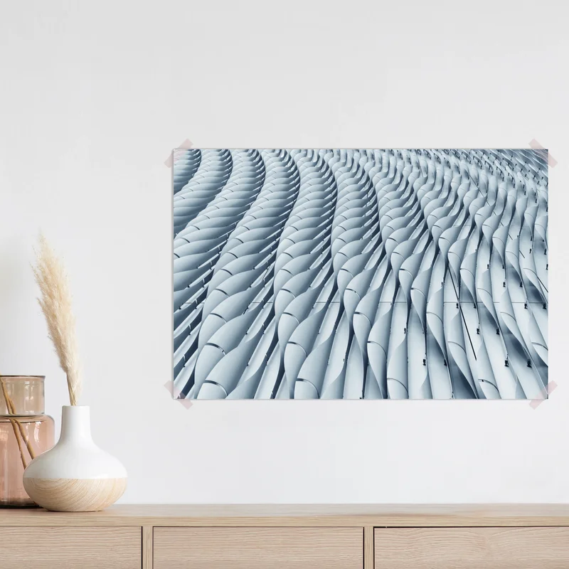 Poster abstraktes architektonisches fasadenmuster Poster abstraktes architektonisches fasadenmuster