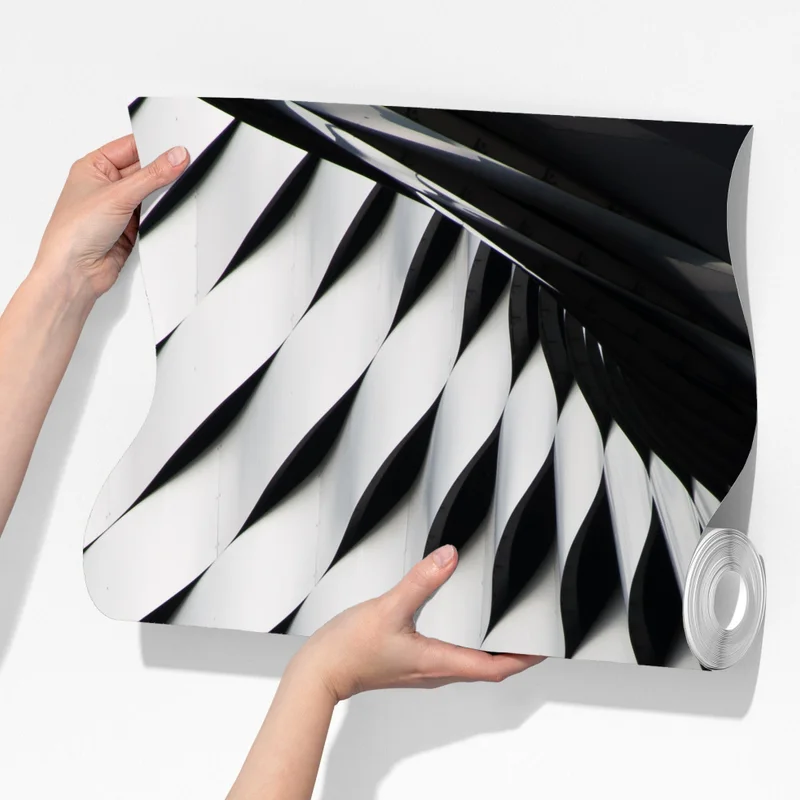 Fototapete monochromes geometrisches metallmuster Fototapete monochromes geometrisches metallmuster