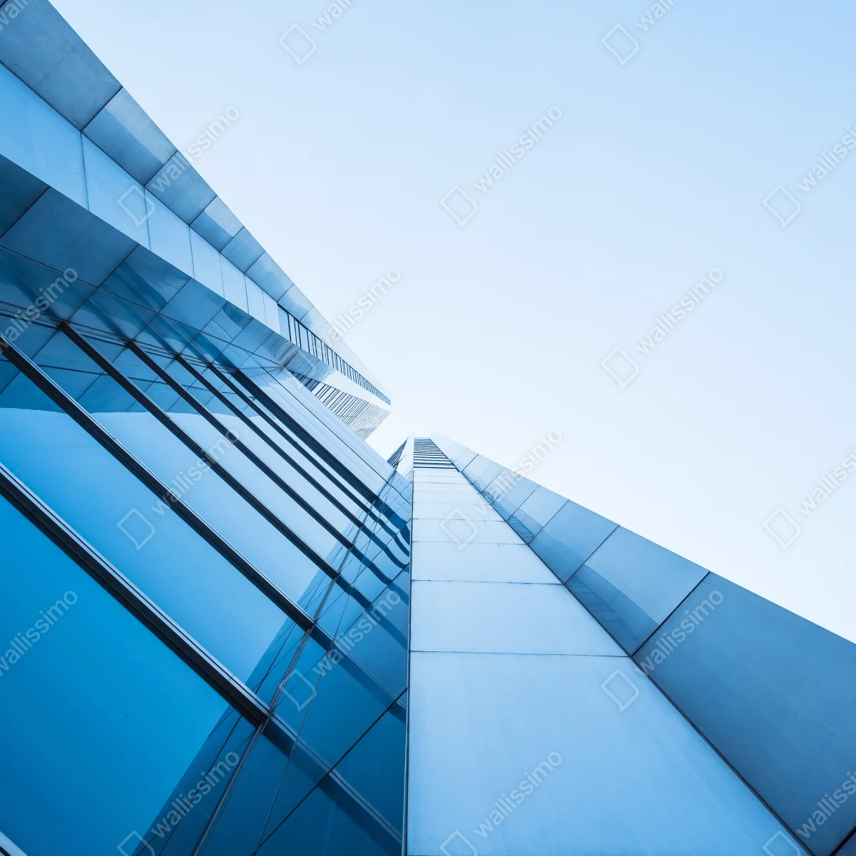 Tischaufkleber und Schreibtischaufkleber moderne blaue glasfassade Tischaufkleber und Schreibtischaufkleber moderne blaue glasfassade