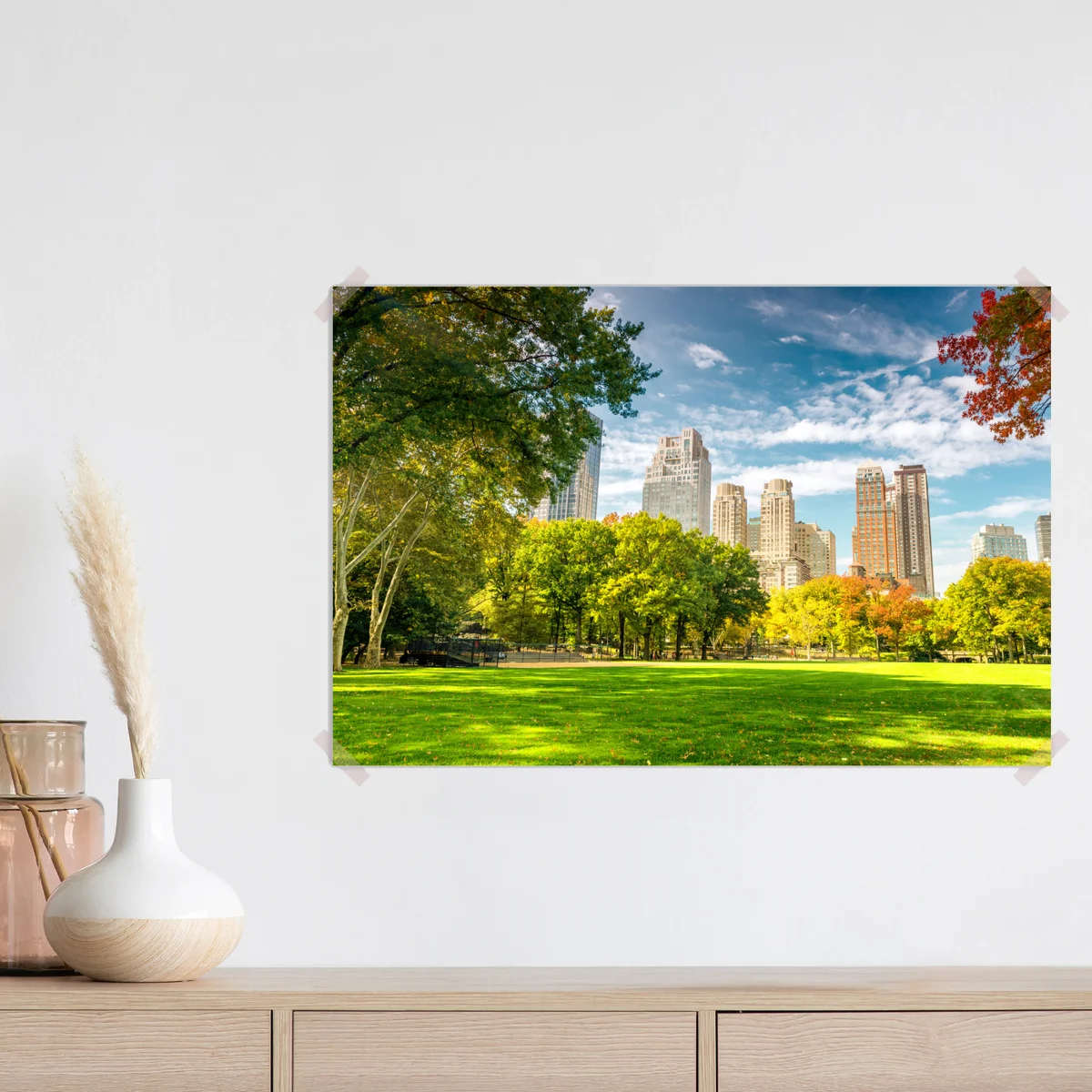 Poster Central Park herbst panorama Poster Central Park herbst panorama