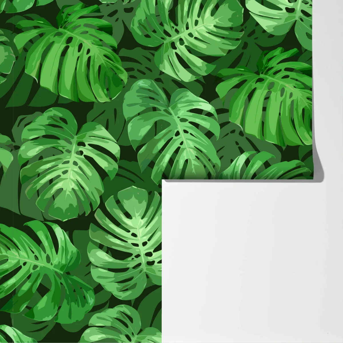 Fototapete tropisches monstera-blattmuster Fototapete tropisches monstera-blattmuster