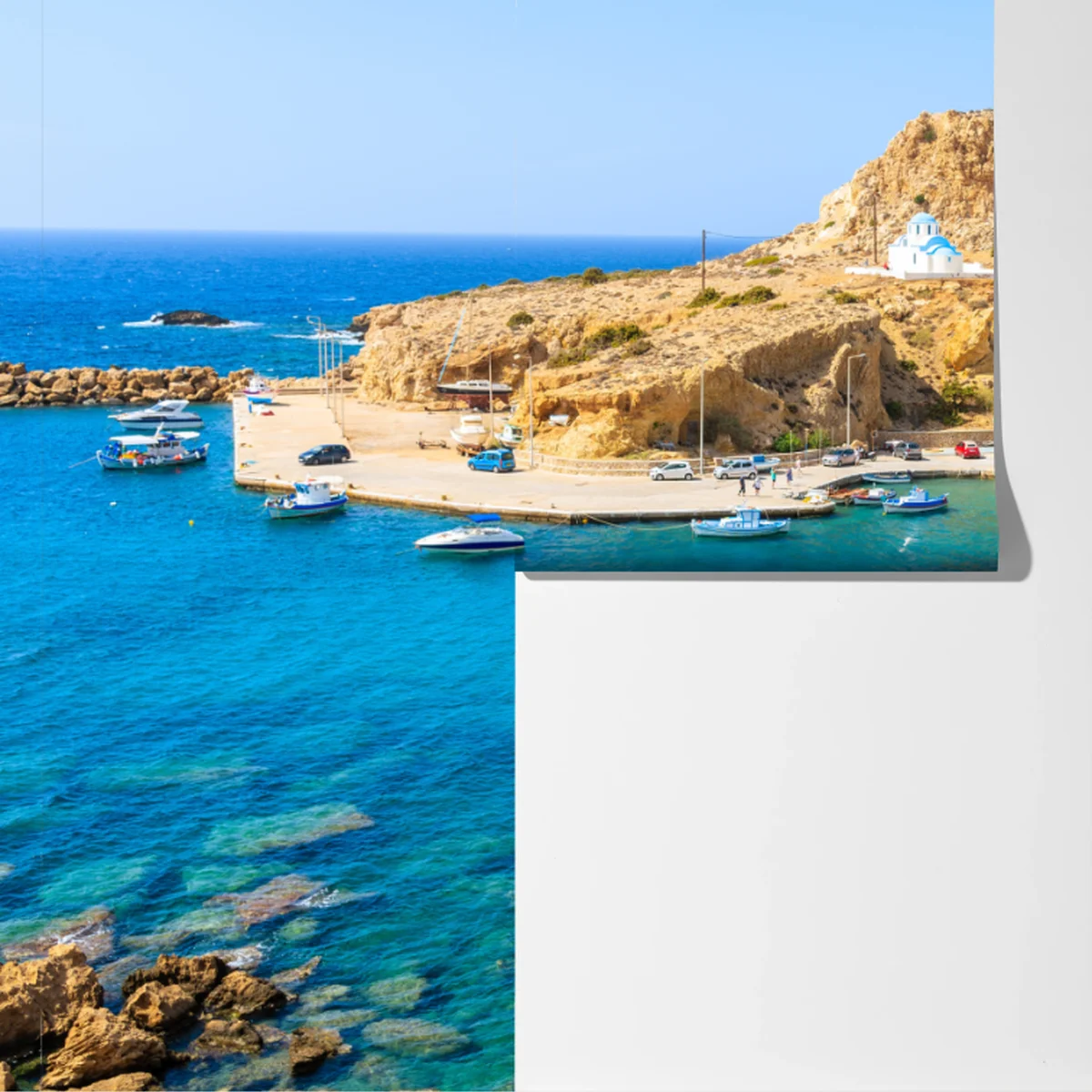 Fototapeta zatoka Finiki, Karpathos Fototapeta zatoka Finiki, Karpathos