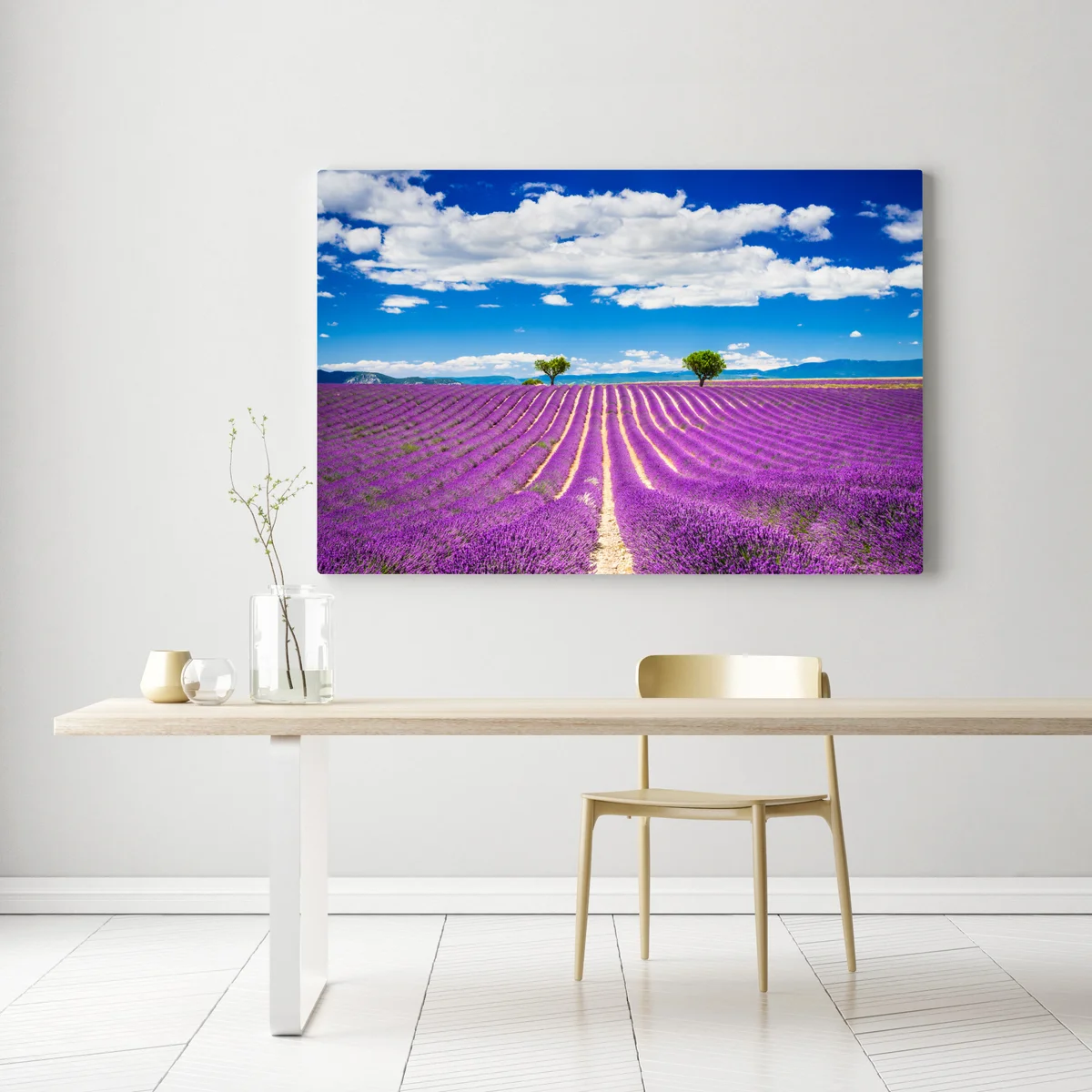 Leinwandbild lavendelfelder in Provence Leinwandbild lavendelfelder in Provence