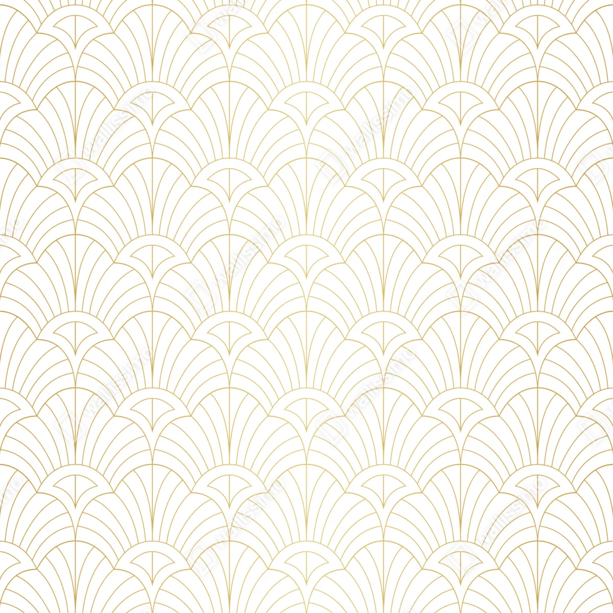 Schrankaufkleber goldenes art deco muster Schrankaufkleber goldenes art deco muster