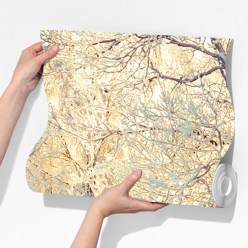 Fototapete wintersonne im verschneiten wald Fototapete wintersonne im verschneiten wald