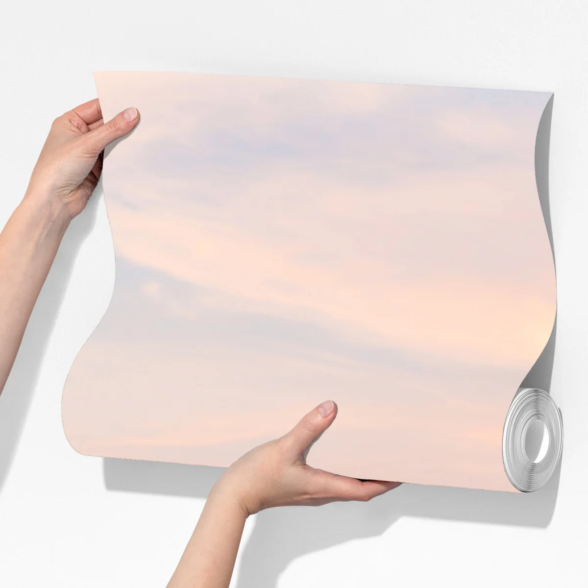 Fototapete heißluftballon über nebelige berge Fototapete heißluftballon über nebelige berge