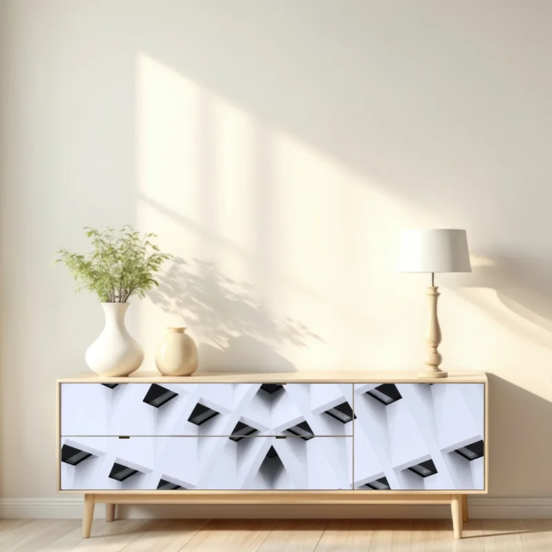 Repositionierbarer Aufkleber geometrisches gewölbtes deckenmuster Repositionierbarer Aufkleber geometrisches gewölbtes deckenmuster