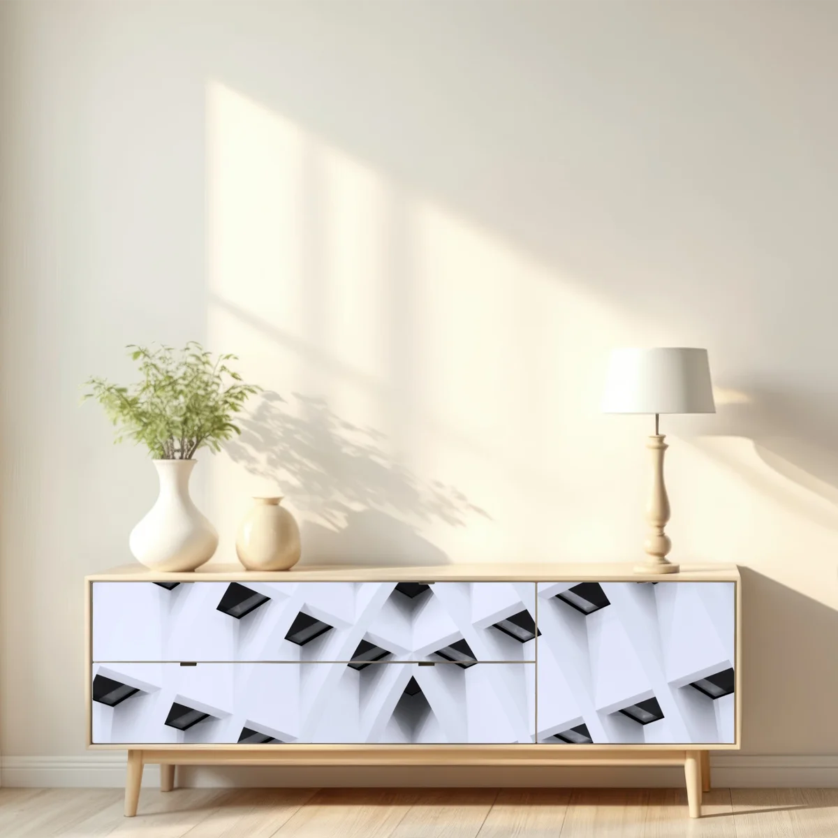 Repositionierbarer Aufkleber geometrisches gewölbtes deckenmuster Repositionierbarer Aufkleber geometrisches gewölbtes deckenmuster