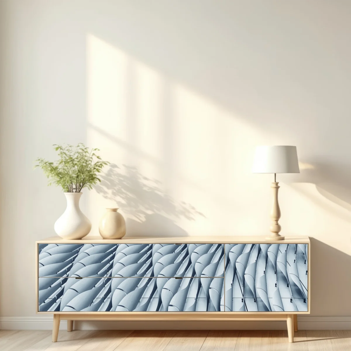 Repositionierbarer Aufkleber abstraktes architektonisches fasadenmuster Repositionierbarer Aufkleber abstraktes architektonisches fasadenmuster