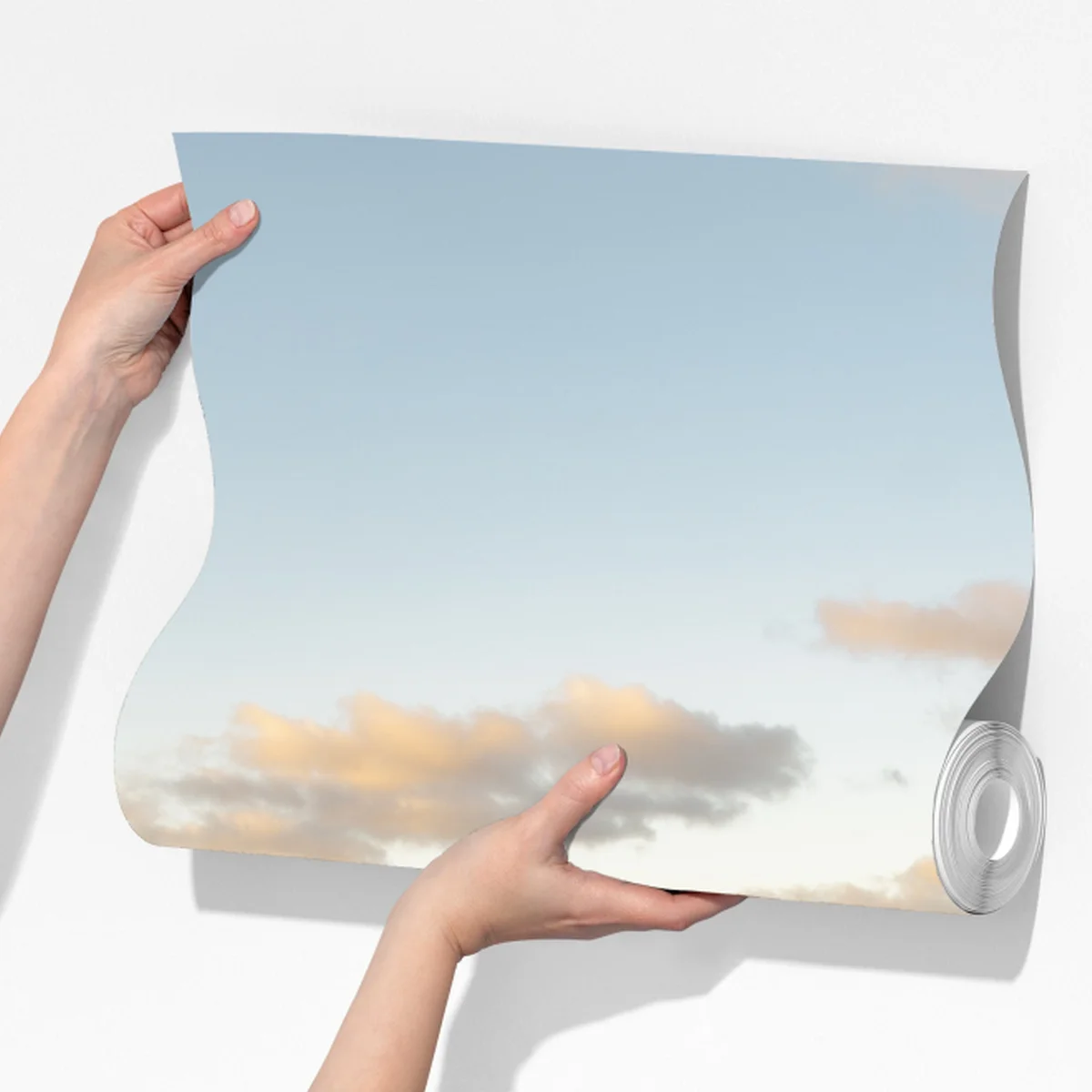 Fototapete ruhige grüne wiesen panorama Fototapete ruhige grüne wiesen panorama