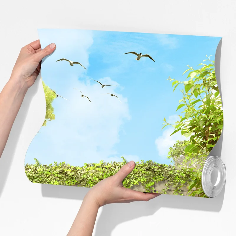 Fototapete mediterraner blick durch eine arkade Fototapete mediterraner blick durch eine arkade