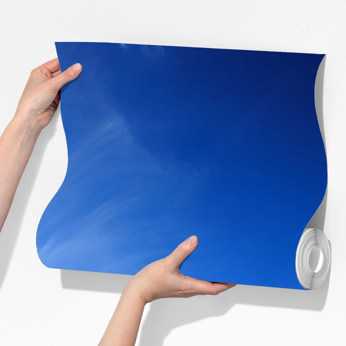 Fototapete polnisches rapsfeld unter blauem himmel Fototapete polnisches rapsfeld unter blauem himmel