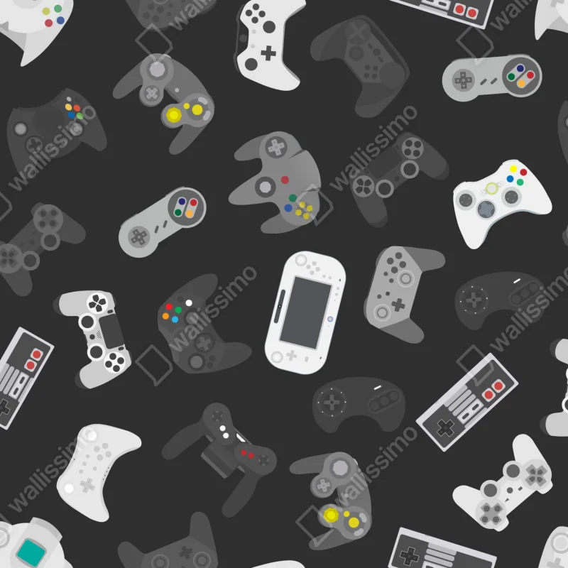 Fensteraufkleber retro controller muster Fensteraufkleber retro controller muster