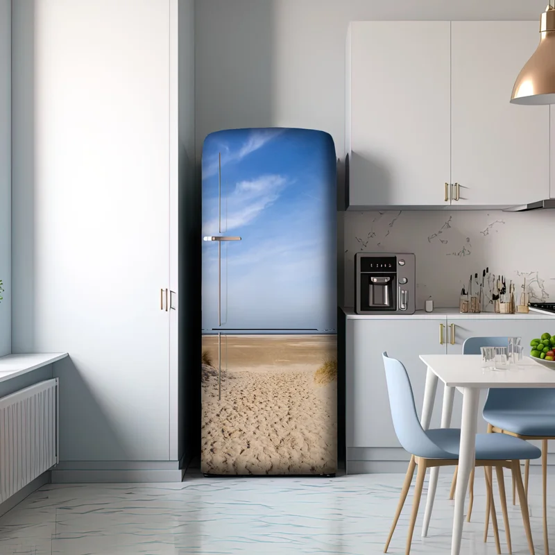 Kühlschrankaufkleber ruhige dünen an der deutschen küste