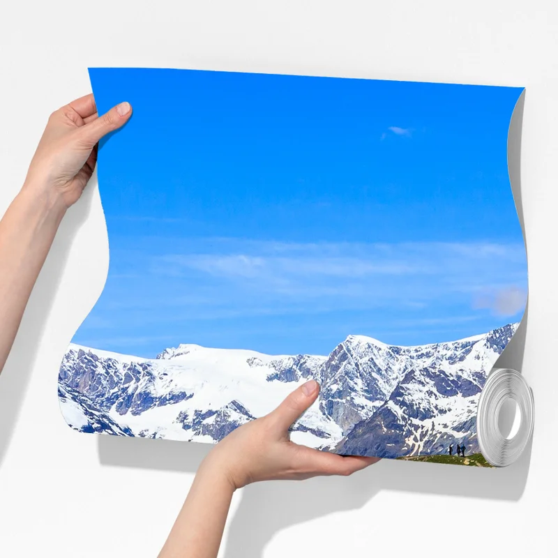 Fototapete ruhige spiegelung des Matterhorns am Stellisee, Zermatt Fototapete ruhige spiegelung des Matterhorns am Stellisee, Zermatt