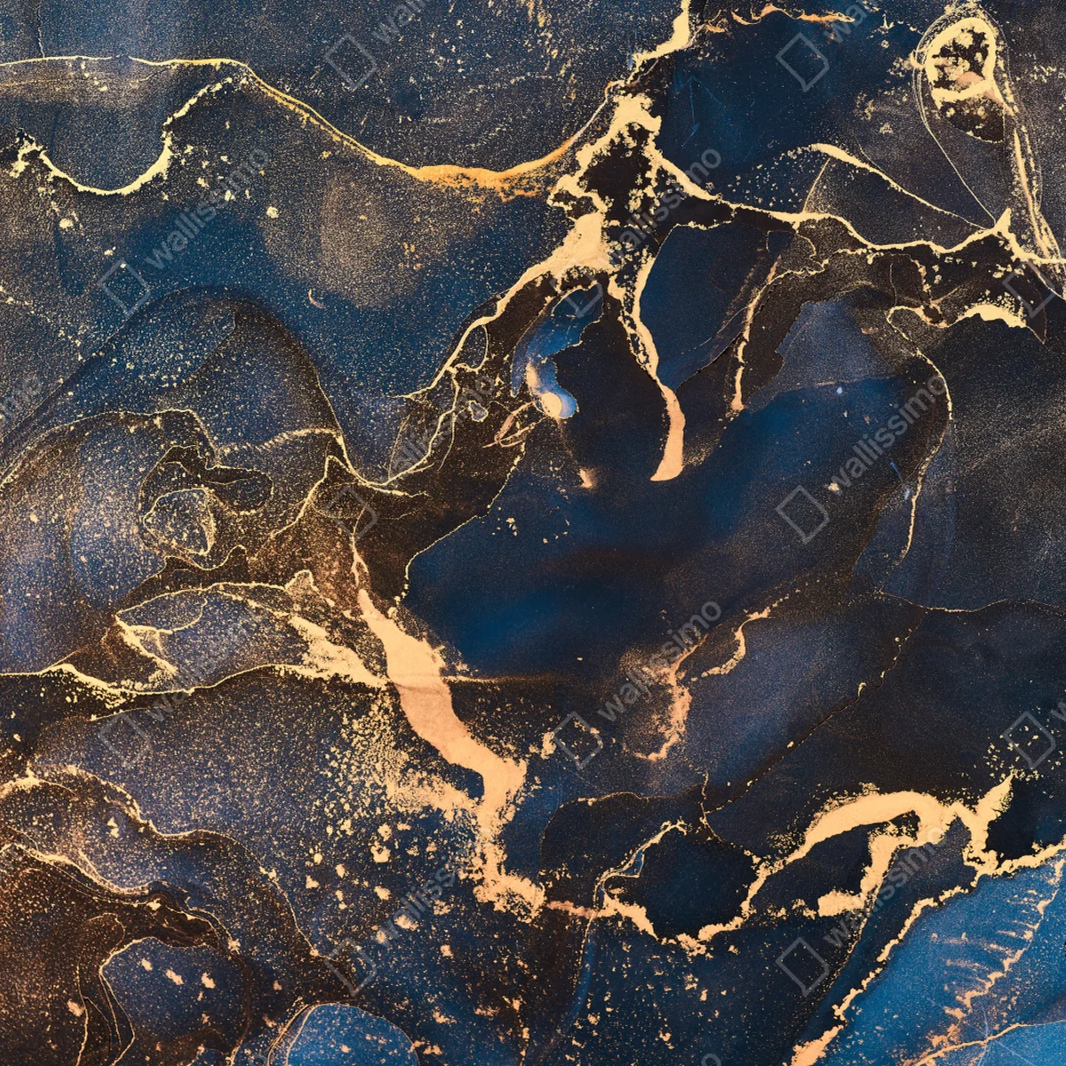 Laptop-Aufkleber nachtmarmor mit goldenen adern Laptop-Aufkleber nachtmarmor mit goldenen adern