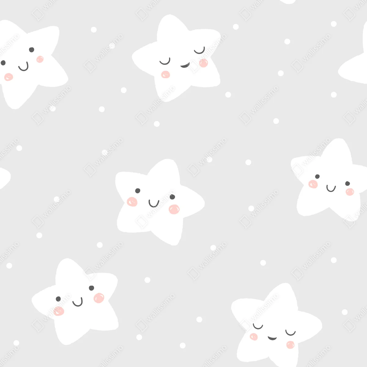 Türaufkleber niedliches lächelndes sternenmuster für kinderzimmer Türaufkleber niedliches lächelndes sternenmuster für kinderzimmer