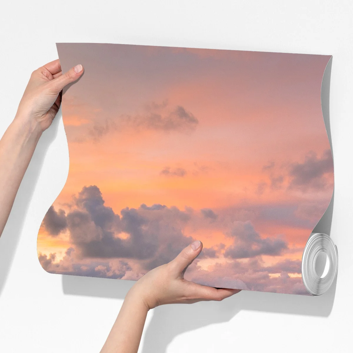 Fototapete sonnenuntergang über dünen in Zeeland Fototapete sonnenuntergang über dünen in Zeeland