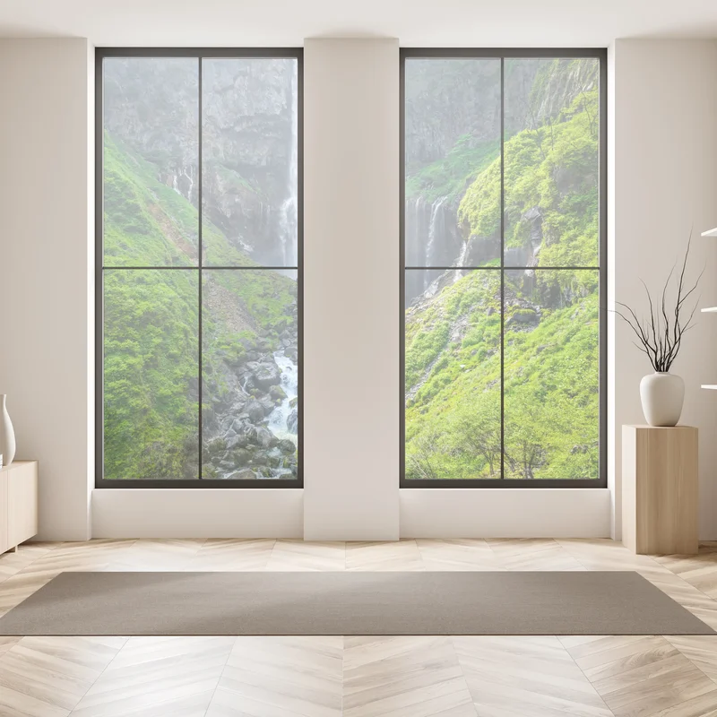 Fensteraufkleber Kegon wasserfall Nikko landschaft Fensteraufkleber Kegon wasserfall Nikko landschaft