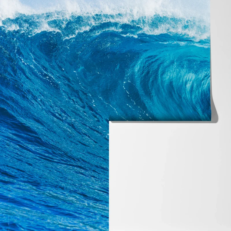 Fototapete majestätische blaue ozeanwelle Fototapete majestätische blaue ozeanwelle