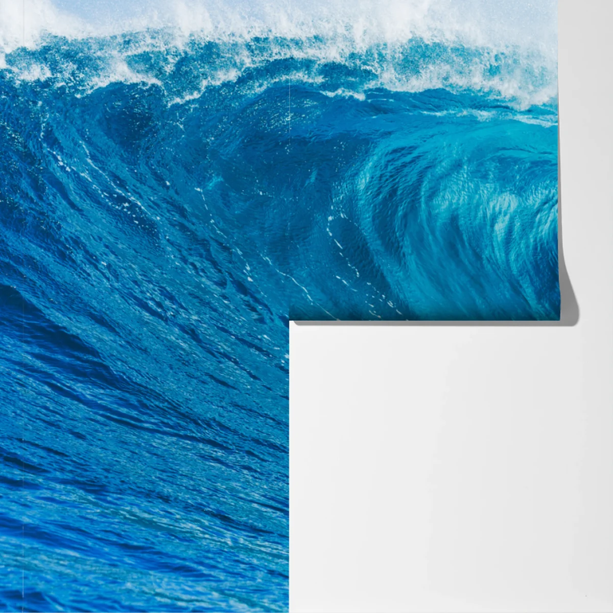 Fototapete majestätische blaue ozeanwelle Fototapete majestätische blaue ozeanwelle