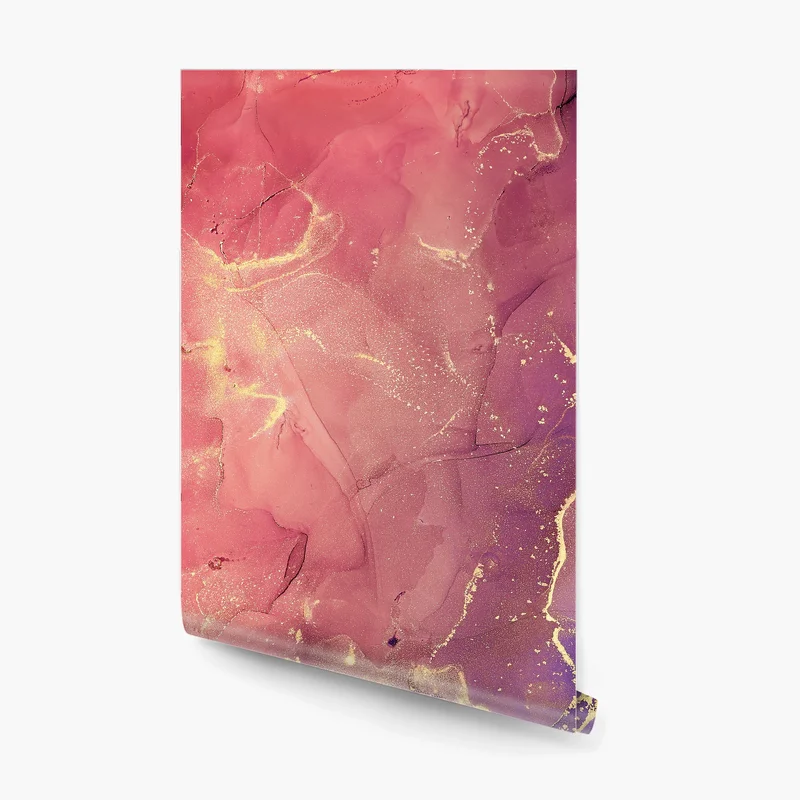 Fototapete ätherische rosa und lila marmoroptik Fototapete ätherische rosa und lila marmoroptik