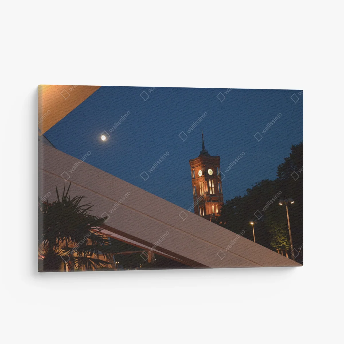 Leinwandbild Berliner Rathaus (rotes rathaus) Nachtaufnahme, deutschland iii • Leinwandbilder bei Wallnifity® Leinwandbild Berliner Rathaus (rotes rathaus) Nachtaufnahme, deutschland iii • Leinwandbilder bei Wallnifity®