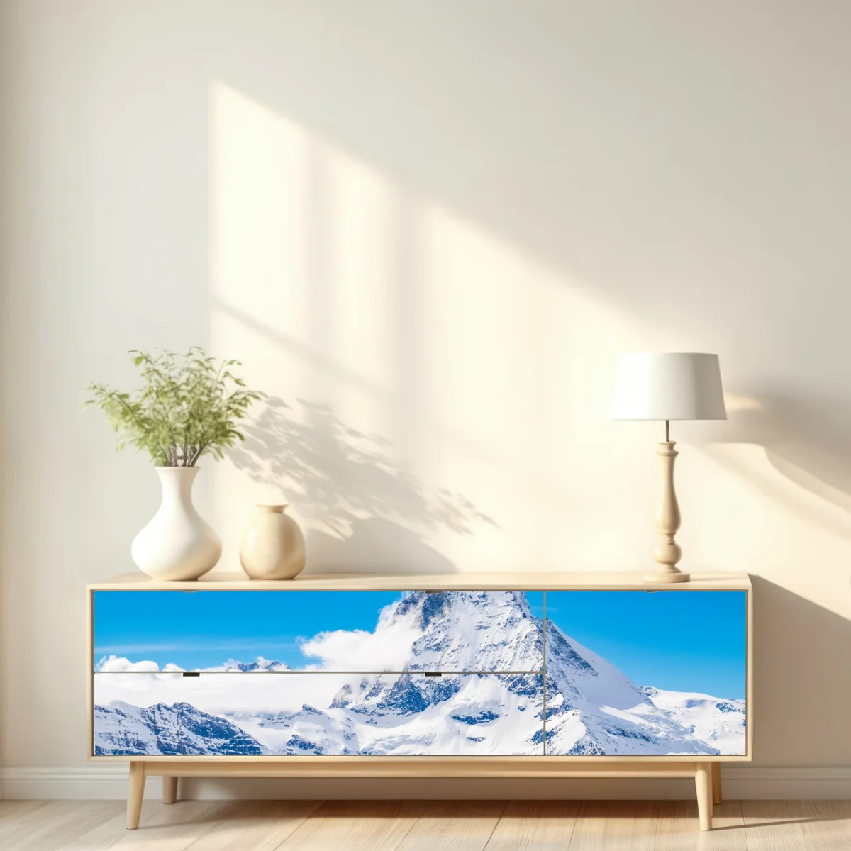 Repositionierbarer Aufkleber Matterhorn majestät vom Gornergrat Repositionierbarer Aufkleber Matterhorn majestät vom Gornergrat