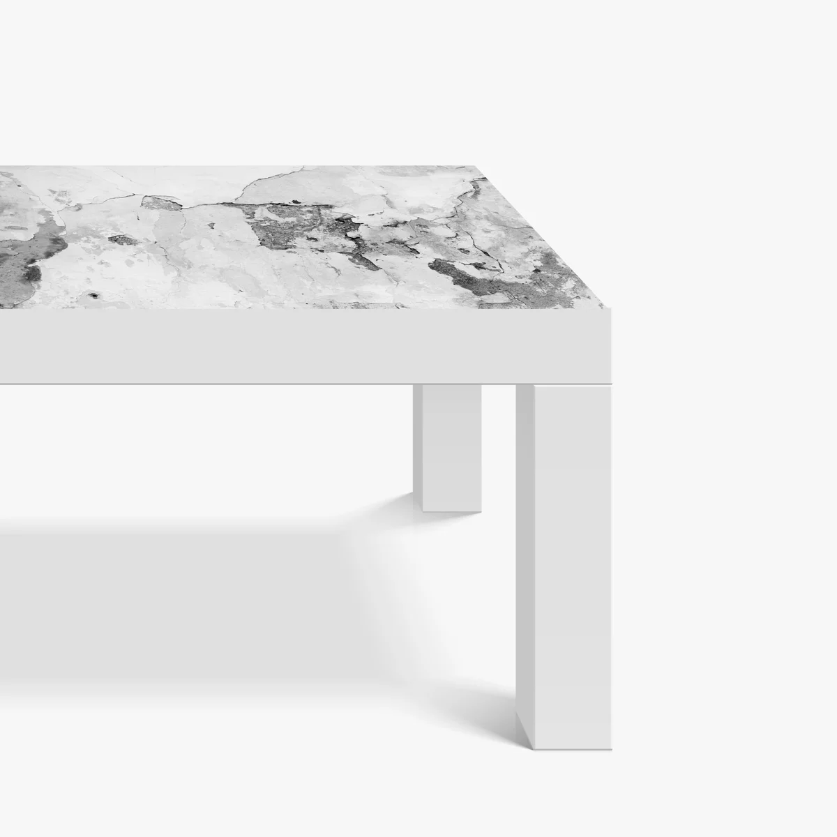 Tischaufkleber und Schreibtischaufkleber verwitterter putz in grautönen Tischaufkleber und Schreibtischaufkleber verwitterter putz in grautönen