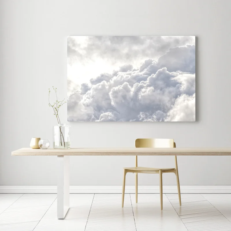 Leinwandbild ätherische wolkenlandschaft Leinwandbild ätherische wolkenlandschaft