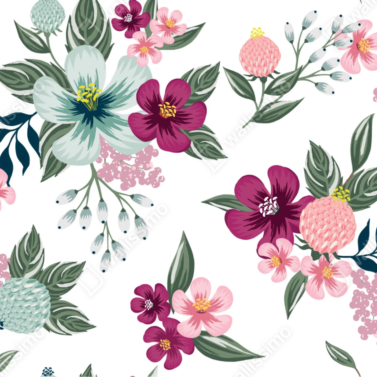 Tischaufkleber und Schreibtischaufkleber pastell blumenmuster Tischaufkleber und Schreibtischaufkleber pastell blumenmuster