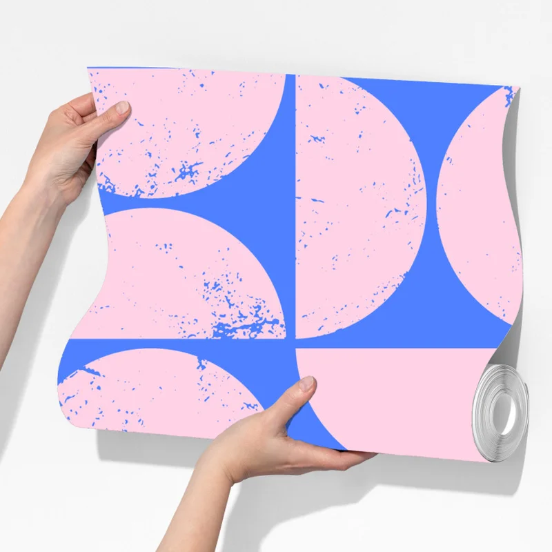 Fototapeta pastelowy geometryczny wzór z kołami Fototapeta pastelowy geometryczny wzór z kołami