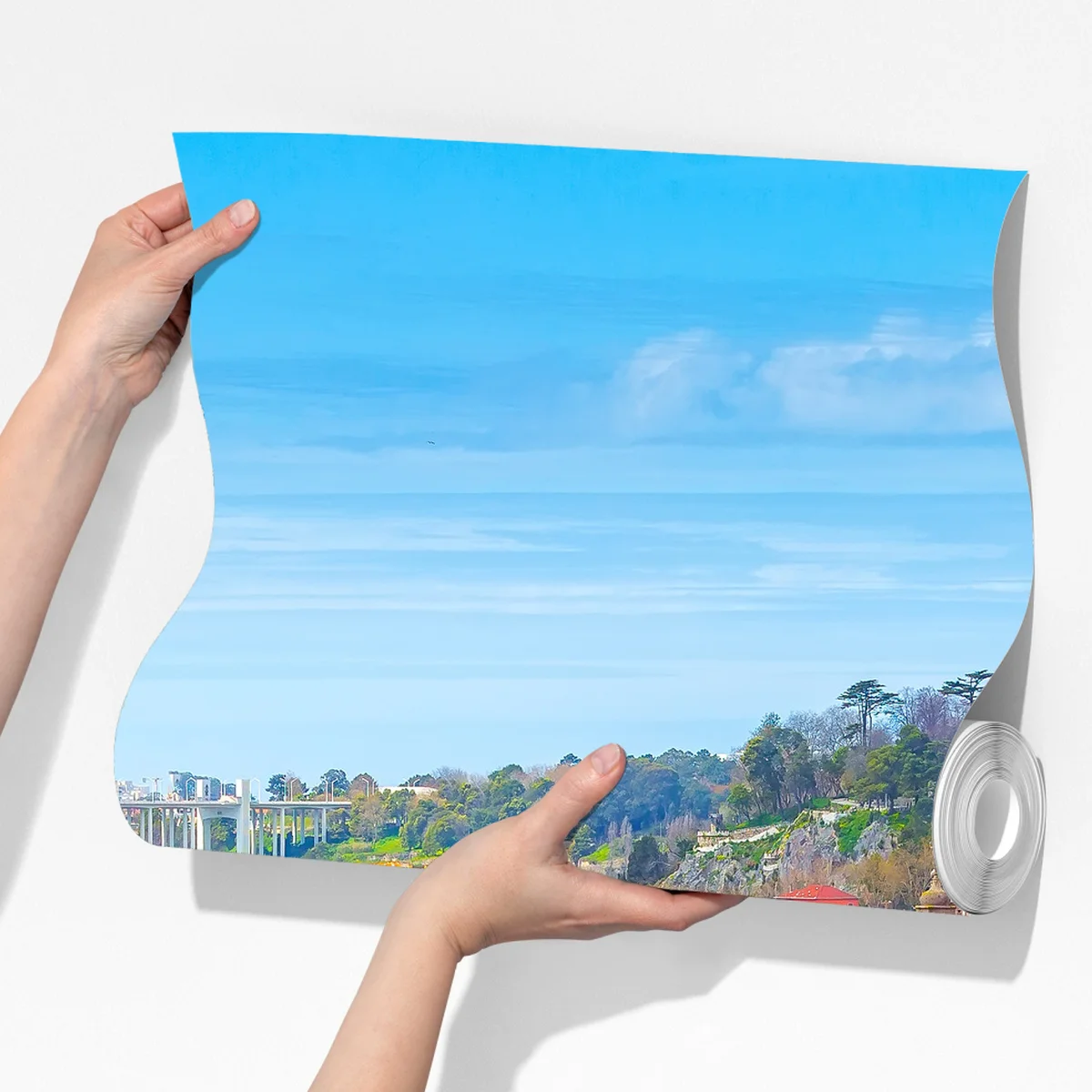 Fototapeta panorama nabrzeża Porto Fototapeta panorama nabrzeża Porto