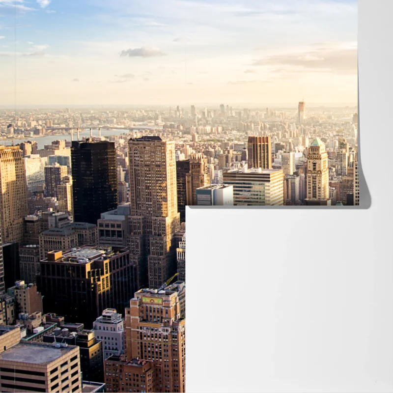 Fototapete New York skyline im morgenlicht Fototapete New York skyline im morgenlicht