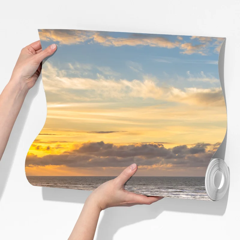 Fototapeta zachód słońca nad wydmami Ameland Fototapeta zachód słońca nad wydmami Ameland