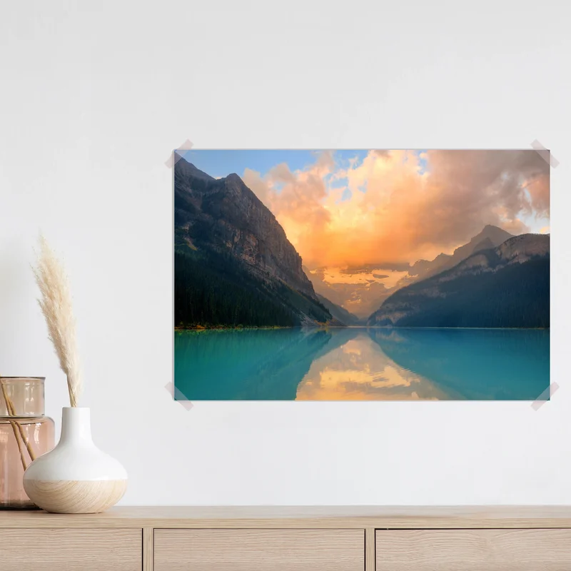 Poster sonnenaufgang über Lake Louise, Banff Poster sonnenaufgang über Lake Louise, Banff