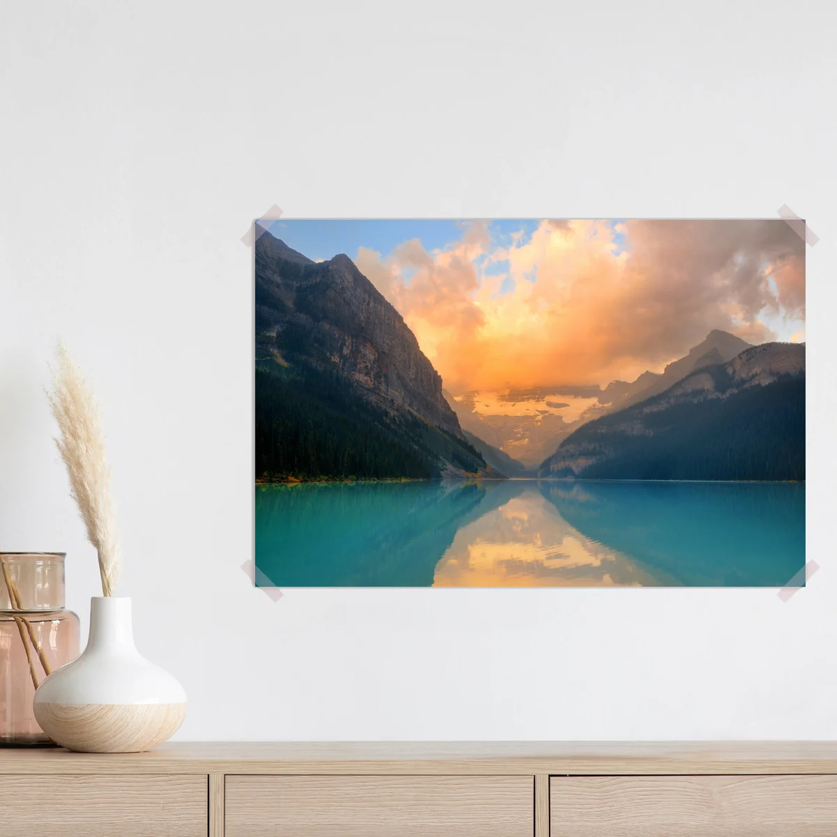 Poster sonnenaufgang über Lake Louise, Banff Poster sonnenaufgang über Lake Louise, Banff