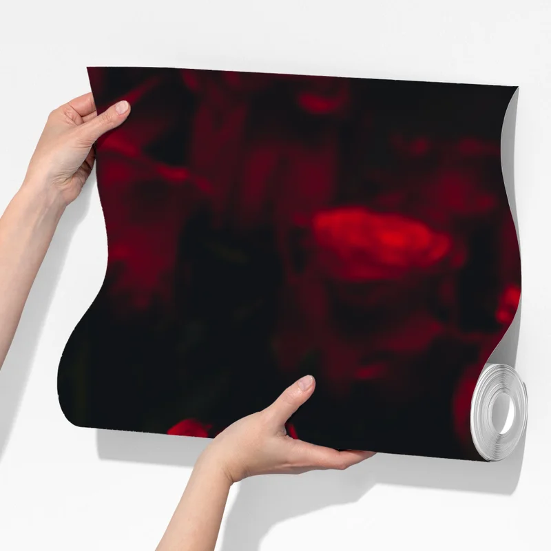 Fototapete dunkler rosenstrauß Fototapete dunkler rosenstrauß