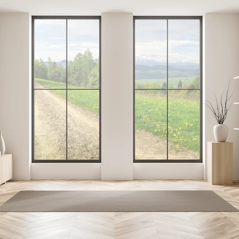 Naklejka na okno Gorce wiosenny szlak