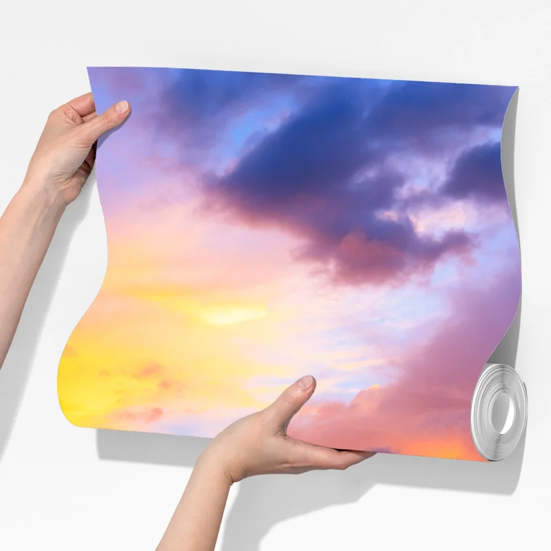 Fototapeta zachód słońca nad zieloną łąką Fototapeta zachód słońca nad zieloną łąką