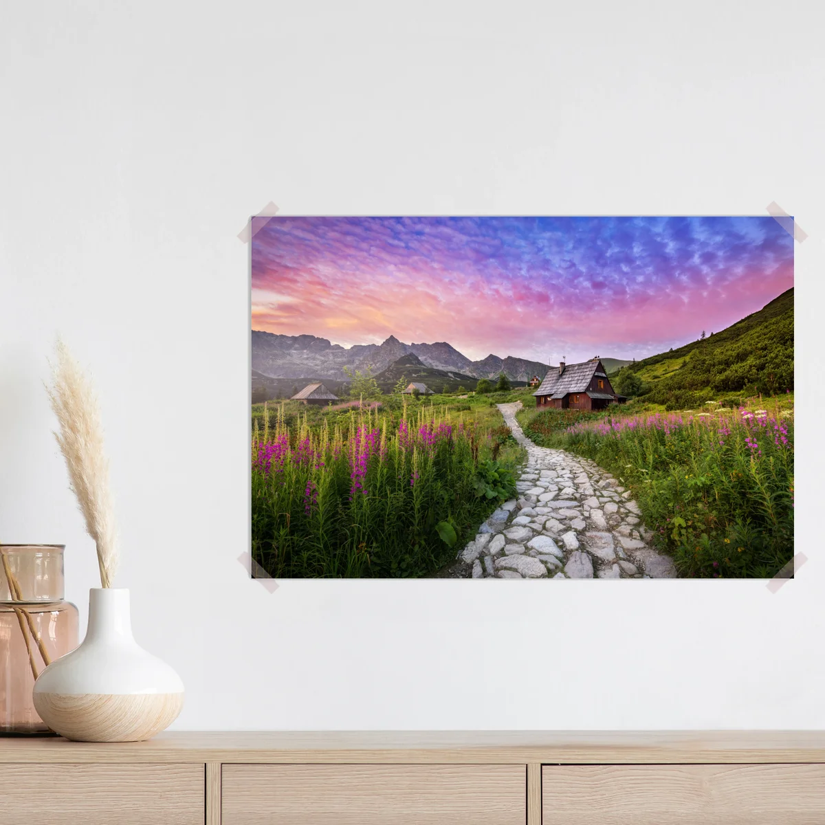 Poster sonnenaufgang über Hala Gasienicowa Poster sonnenaufgang über Hala Gasienicowa