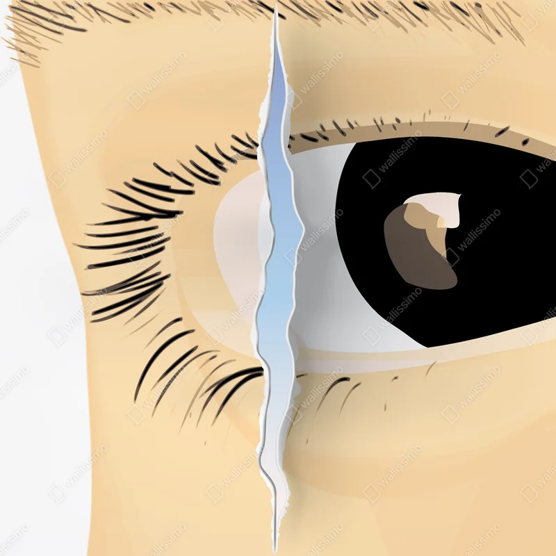 Leinwandbild Auge, das sieht • Leinwandbilder bei Wallnifity® Leinwandbild Auge, das sieht • Leinwandbilder bei Wallnifity®