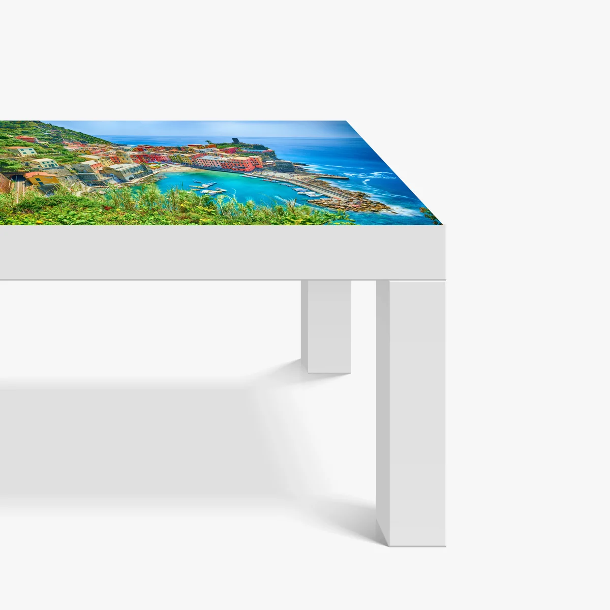 Tischaufkleber und Schreibtischaufkleber Vernazza bunte küstenstadt, Italien Tischaufkleber und Schreibtischaufkleber Vernazza bunte küstenstadt, Italien