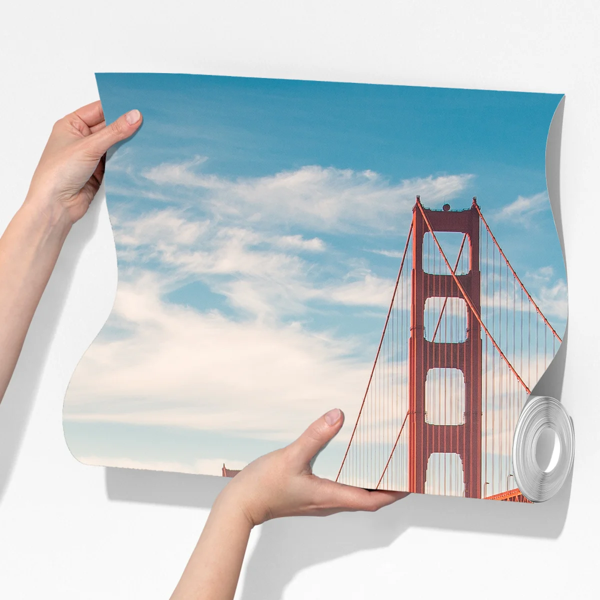 Fototapeta San Francisco Golden Gate o zachodzie słońca Fototapeta San Francisco Golden Gate o zachodzie słońca