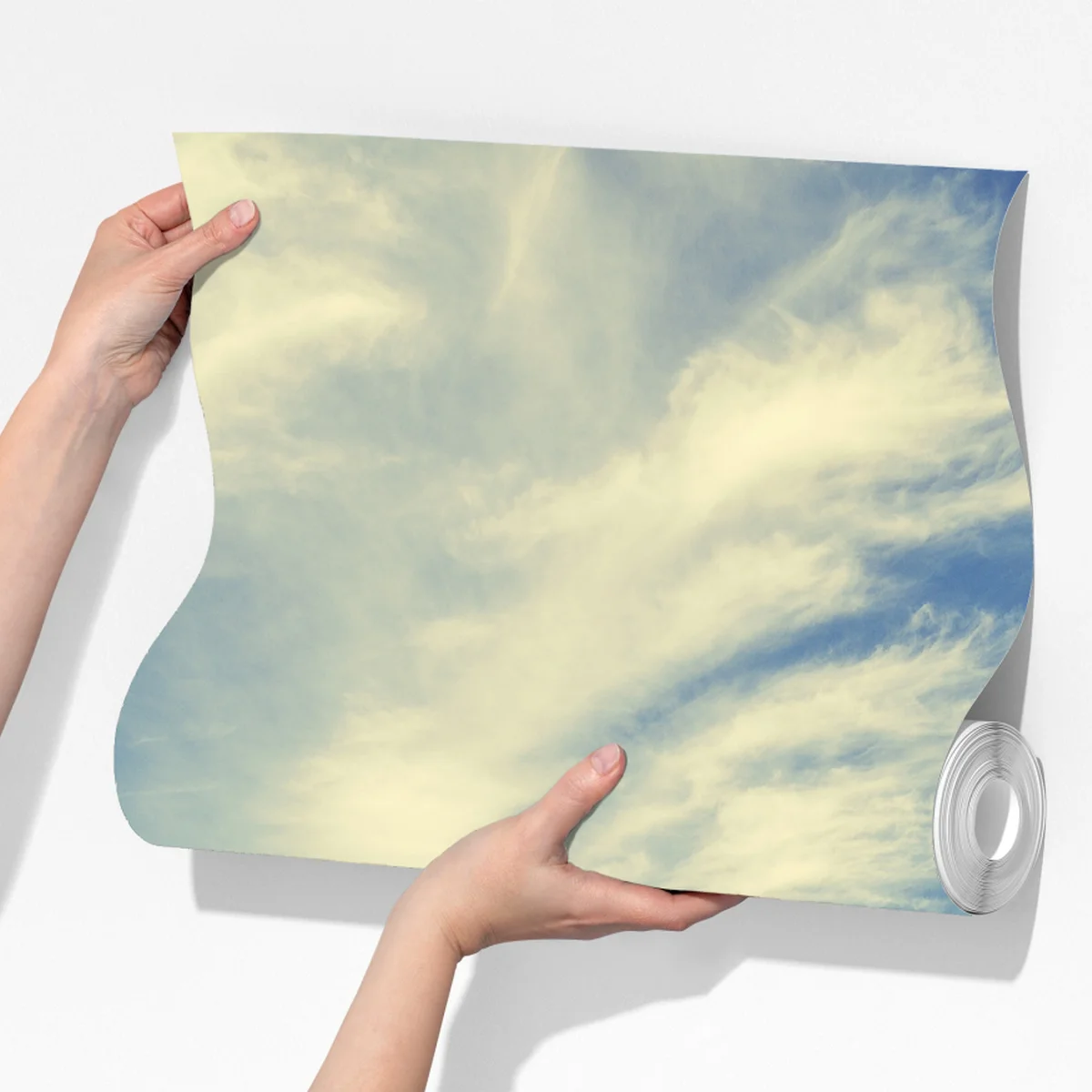 Fototapete vintage landstraße unter weitem himmel Fototapete vintage landstraße unter weitem himmel