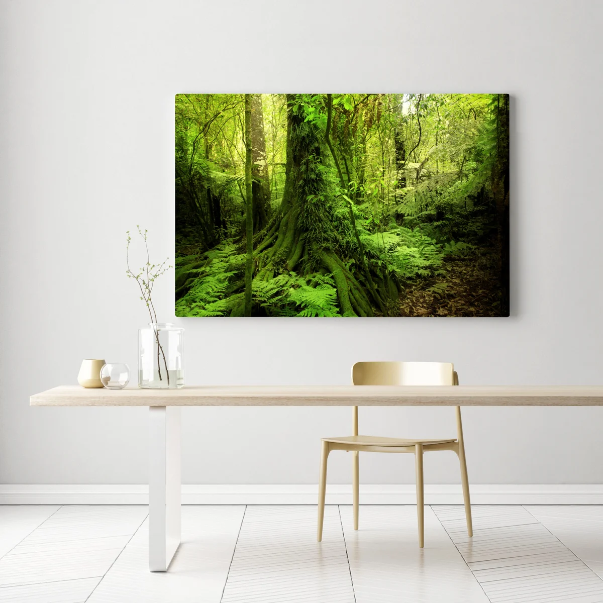 Leinwandbild üppiger tropischer dschungel Leinwandbild üppiger tropischer dschungel