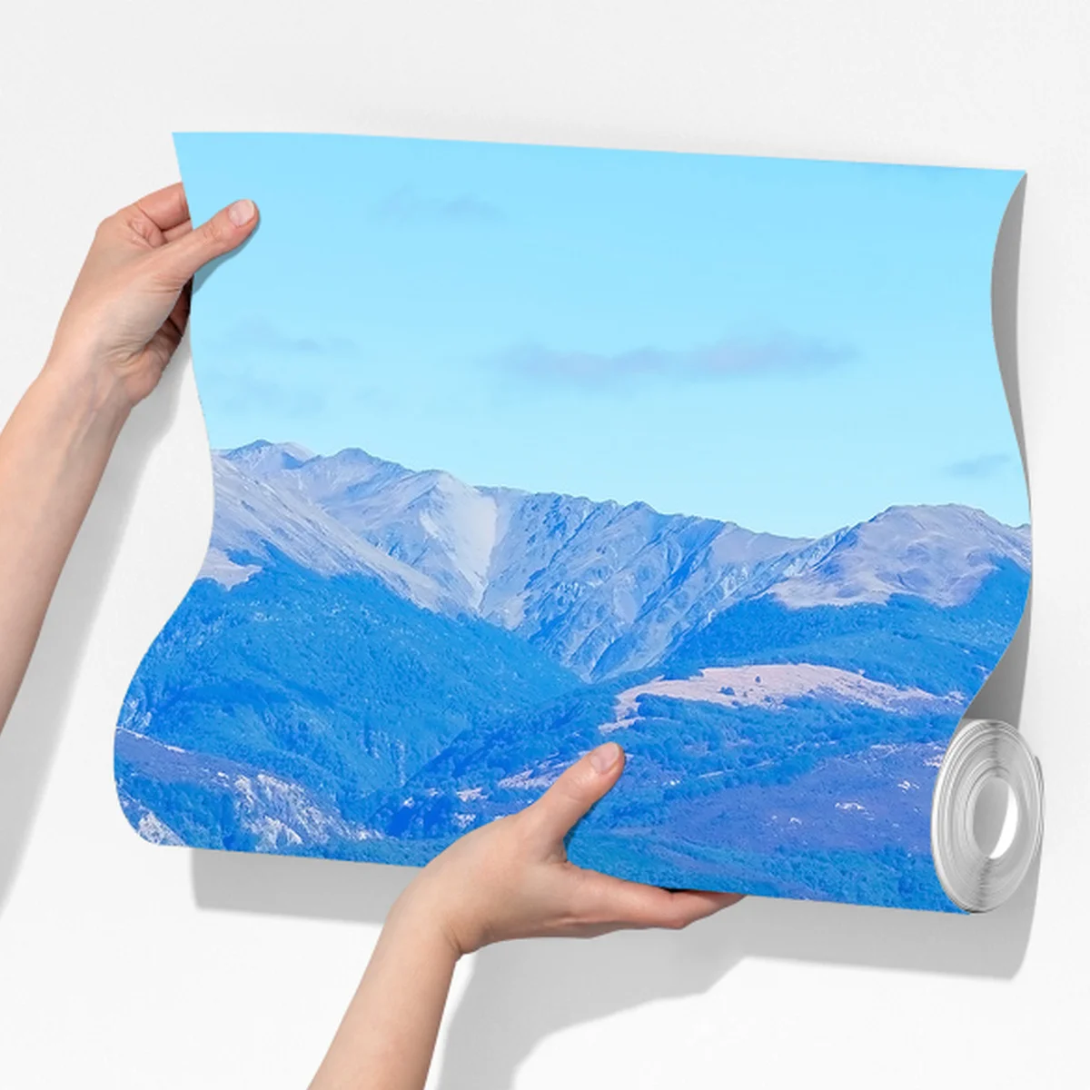Fototapete herbstliche flussbiegung im Arthur's Pass National Park, South Island, New Zealand Fototapete herbstliche flussbiegung im Arthur's Pass National Park, South Island, New Zealand