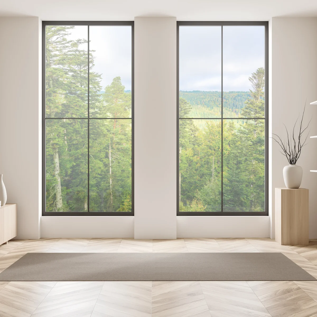 Fensteraufkleber Schwarzwald herbstliche waldlandschaft Fensteraufkleber Schwarzwald herbstliche waldlandschaft