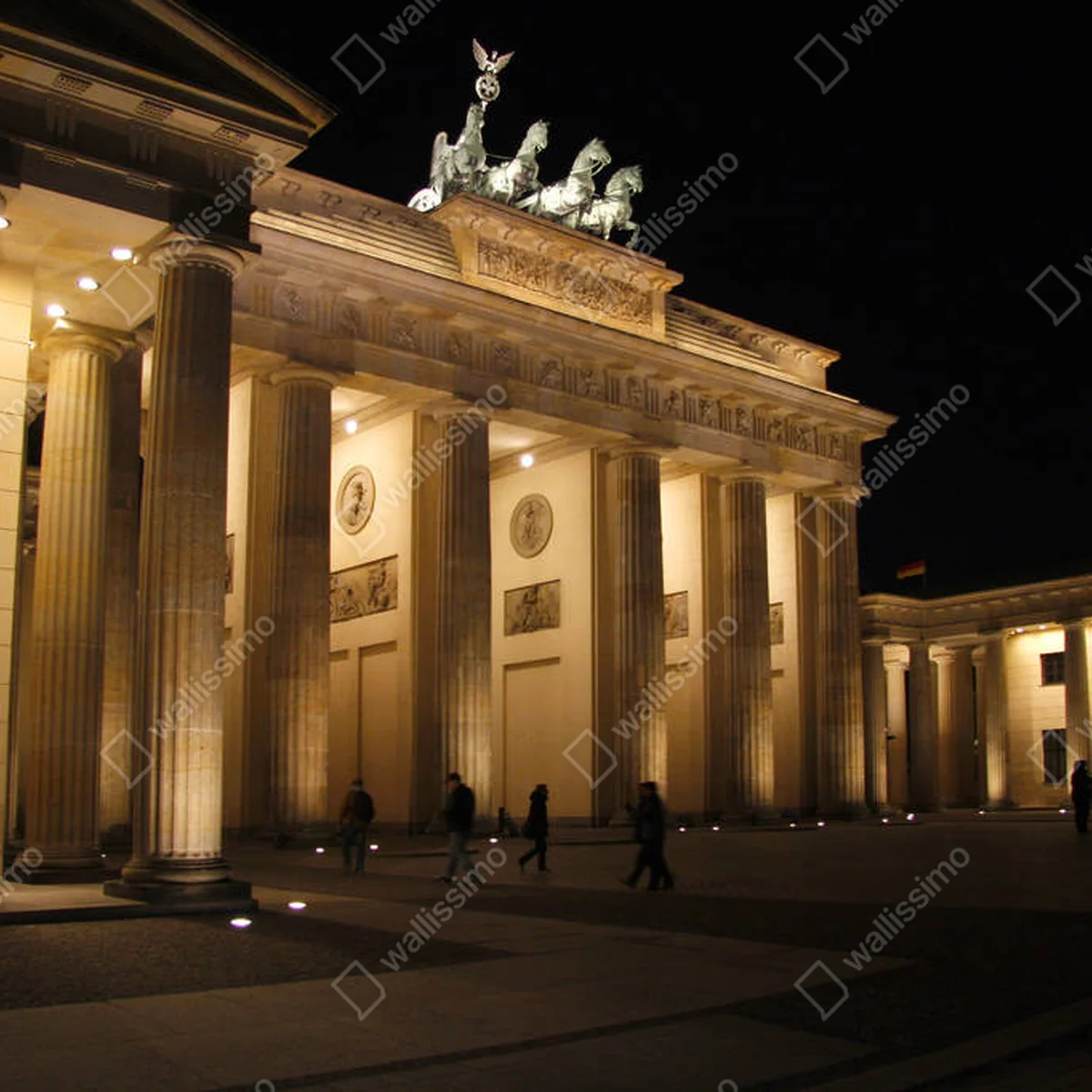 Leinwandbild Brandenburger Tor in Berlin • Leinwandbilder bei Wallnifity® Leinwandbild Brandenburger Tor in Berlin • Leinwandbilder bei Wallnifity®